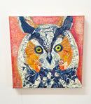 Clearance: Owl 2 painting - Journey East