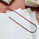 Monograph Paper clip, Copper finish - Journey East