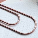 Monograph Paper clip, Copper finish - Journey East