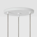 Tala Alumina Triple Pendant with Canopy - Journey East