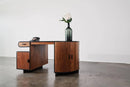 Art Deco Curved Partners' Desk - Journey East