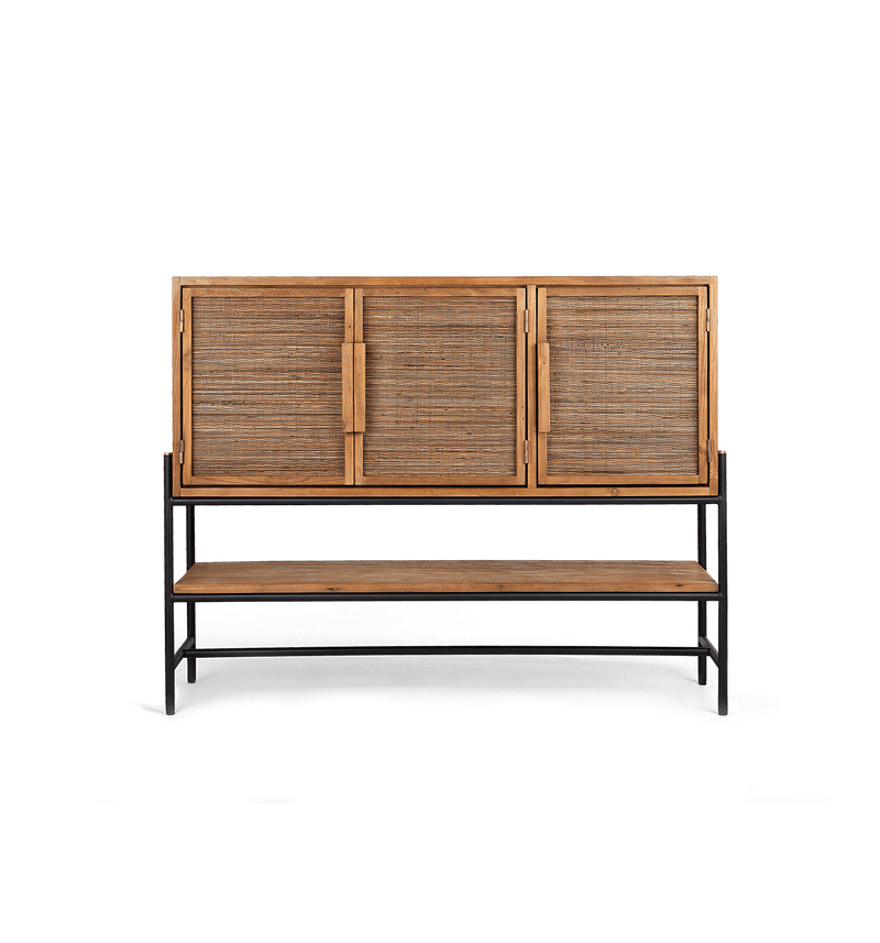 d-Bodhi Coco Dresser (3 Doors 1 Open Rack) - Journey East