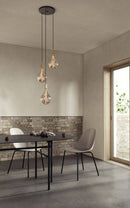 Tala Brass Triple Pendant with Canopy - Journey East