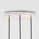 Tala Brass Triple Pendant with Canopy - Journey East