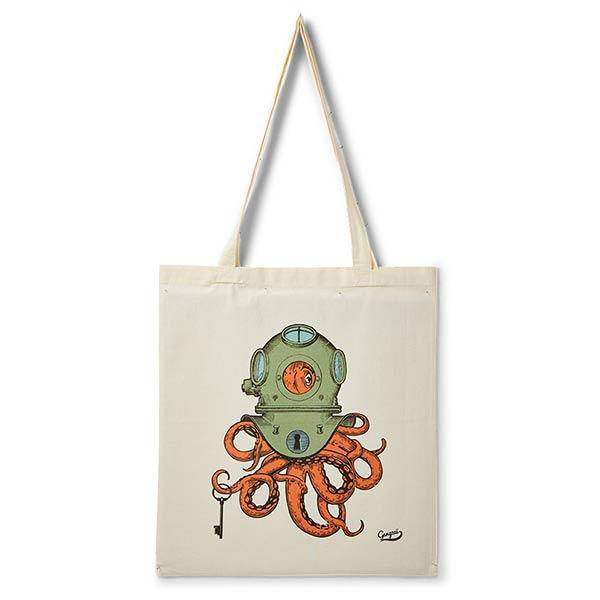 Gangzai Scaphopoulp Tote Bag - Journey East