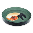 Gangzai Shellephant Round Tray - Journey East