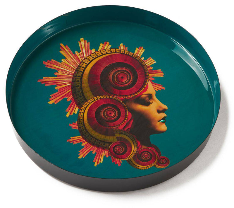 Gangzai Muse Round Tray - Journey East