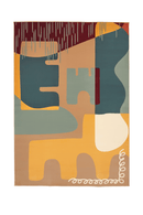 Floorish New Rain Rug - Journey East