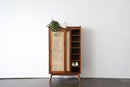 Rattan Door Shoe Cabinet - Journey East