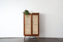 Rattan Door Shoe Cabinet - Journey East