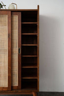 Rattan Door Shoe Cabinet - Journey East