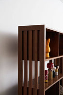 Retro Bookshelf 1 Door 1 Drawer - Journey East