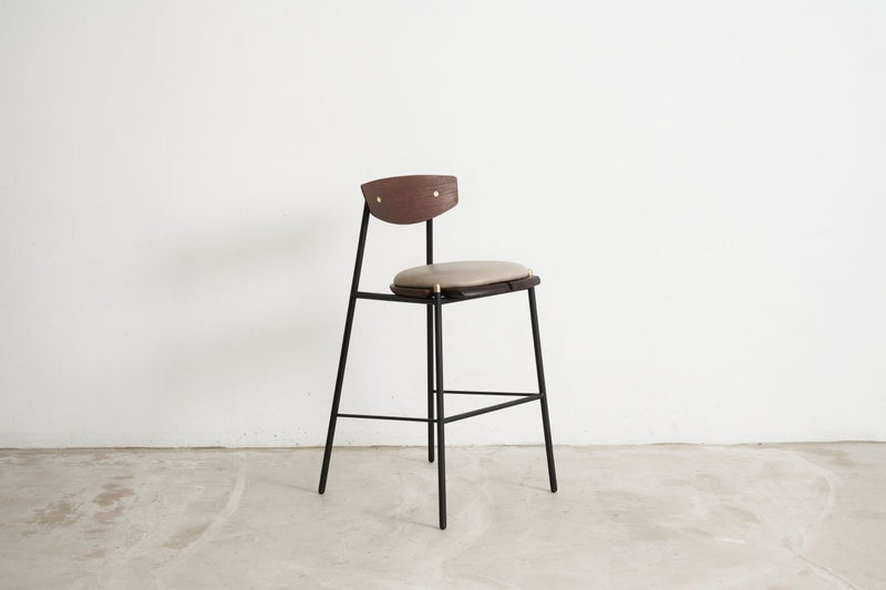 District Eight Kink Bar Chair with Cushion - Journey East