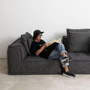Element Fabric Sofa With Backrest - Journey East