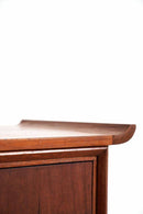 Retro Buffet with Sliding Glass Doors and Drawers - Journey East