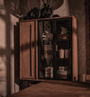 d-Bodhi Outline Cabinet 3 Doors 1 Open Rack (Glass) - Journey East