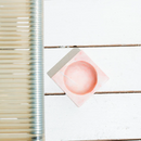 Stoned Pink Marble Block Bowl - Journey East