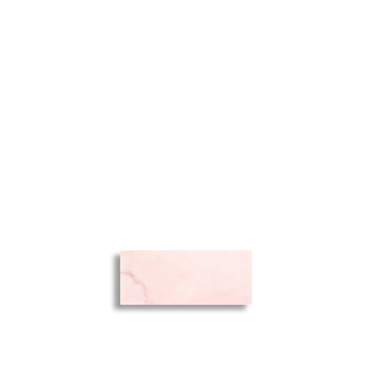 Stoned Pink Marble Rectangular Board XS - Journey East