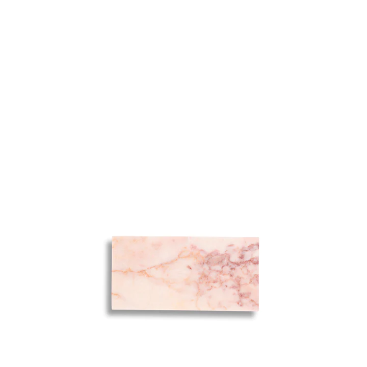 Stoned Pink Marble Rectangular Board S - Journey East