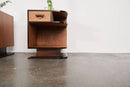 Vintage Art Deco Bedside Table 1 drawer (Pre-Order) - Journey East