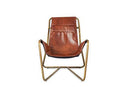 United Strangers Leather Sling Chair - Journey East