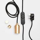 Tala Brass Plug-in Pendant - Journey East
