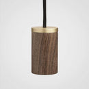Tala Walnut knuckle pendant - Journey East