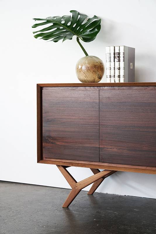 Midcentury Y-Leg TV Console - Journey East