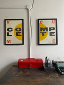 The Printer's Devil You Complete Me Letterpress Print (Set of 2) - Journey East