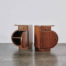 Vintage Retro Bedside Table (1 pair) - Journey East